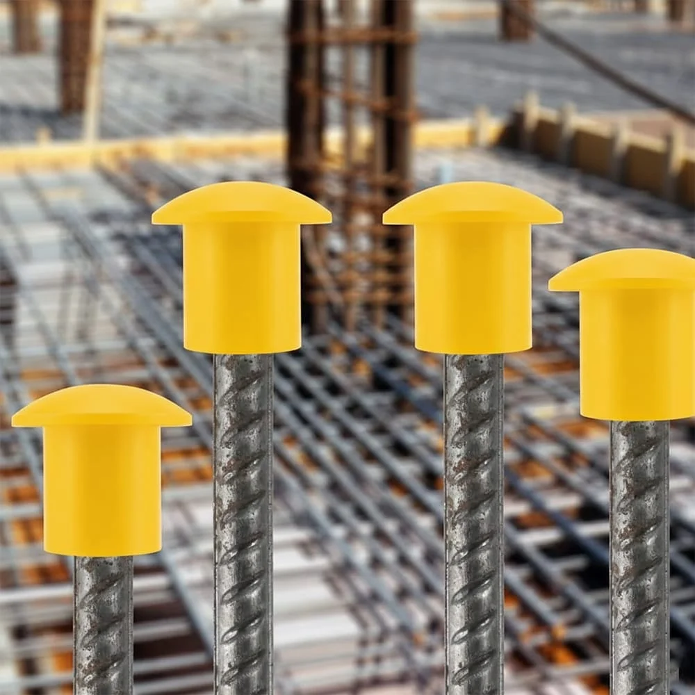 GSPF Rebar Safety Caps (Mushroom Caps) for Exposed Rebar Ends, image 2 of 4