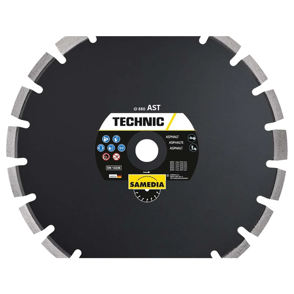 Samedia Diamond Blades for Asphalt and Abrasive Materials, image 2 of 2