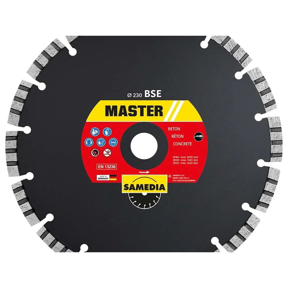 Samedia Diamond Blades for Concrete, Reinforced Concrete and Masonry, image 3 of 4