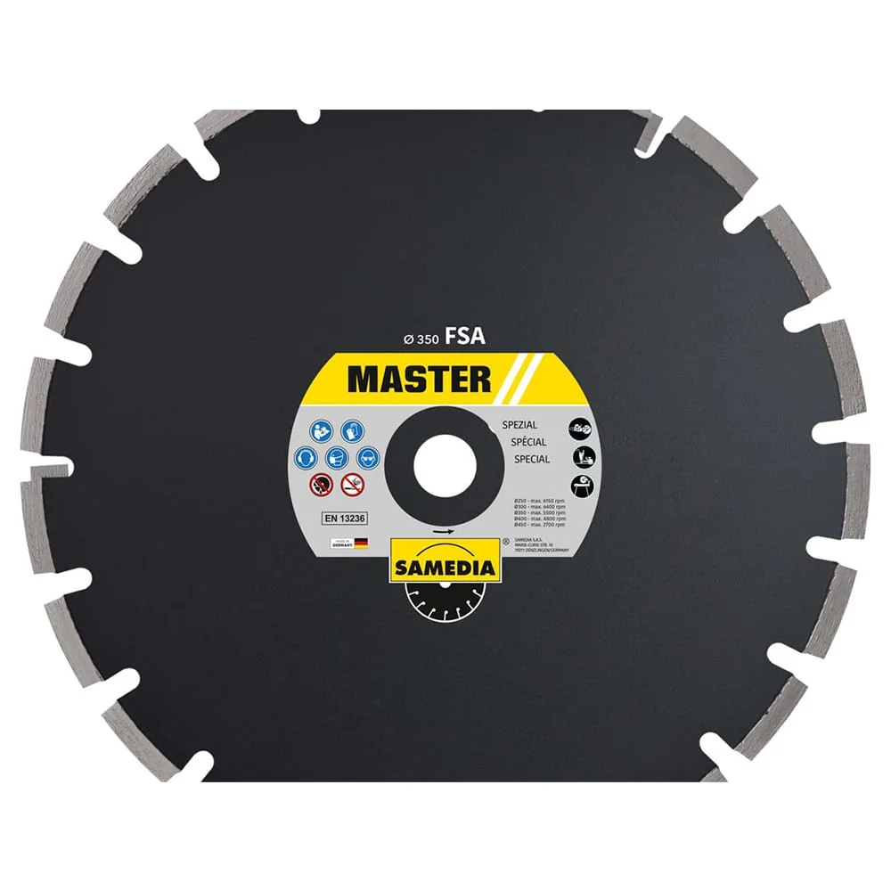 Samedia Specialty Cutting Blades for Pipes, Metal, Glass and Special Concrete, image 3 of 9