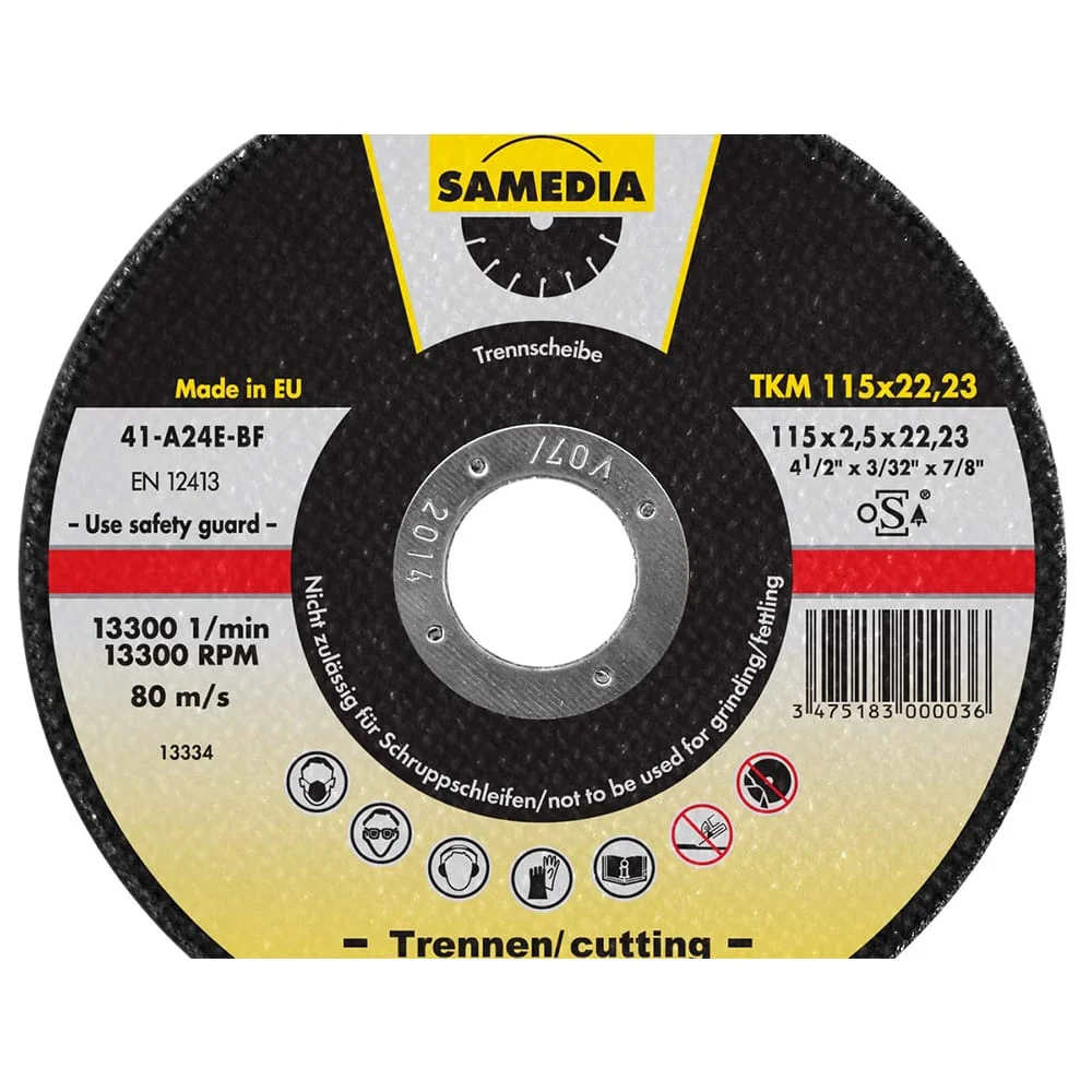 Samedia Specialty Cutting Blades for Pipes, Metal, Glass and Special Concrete, image 6 of 9