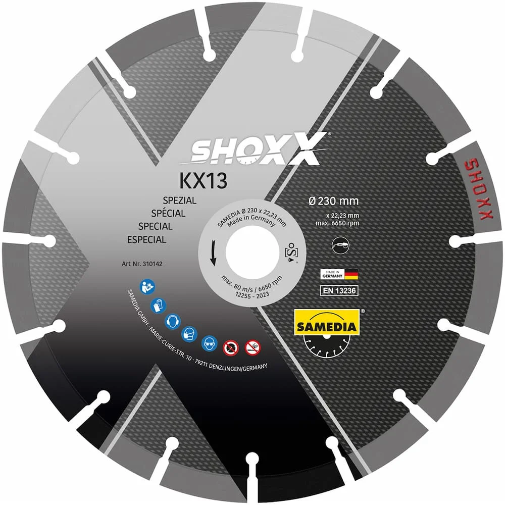 Samedia Specialty Cutting Blades for Pipes, Metal, Glass and Special Concrete, image 8 of 9