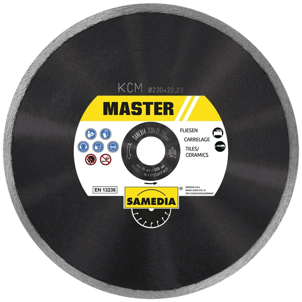 Samedia Diamond Blades for Tiles, Porcelain Stoneware and Ceramics, image 2 of 8