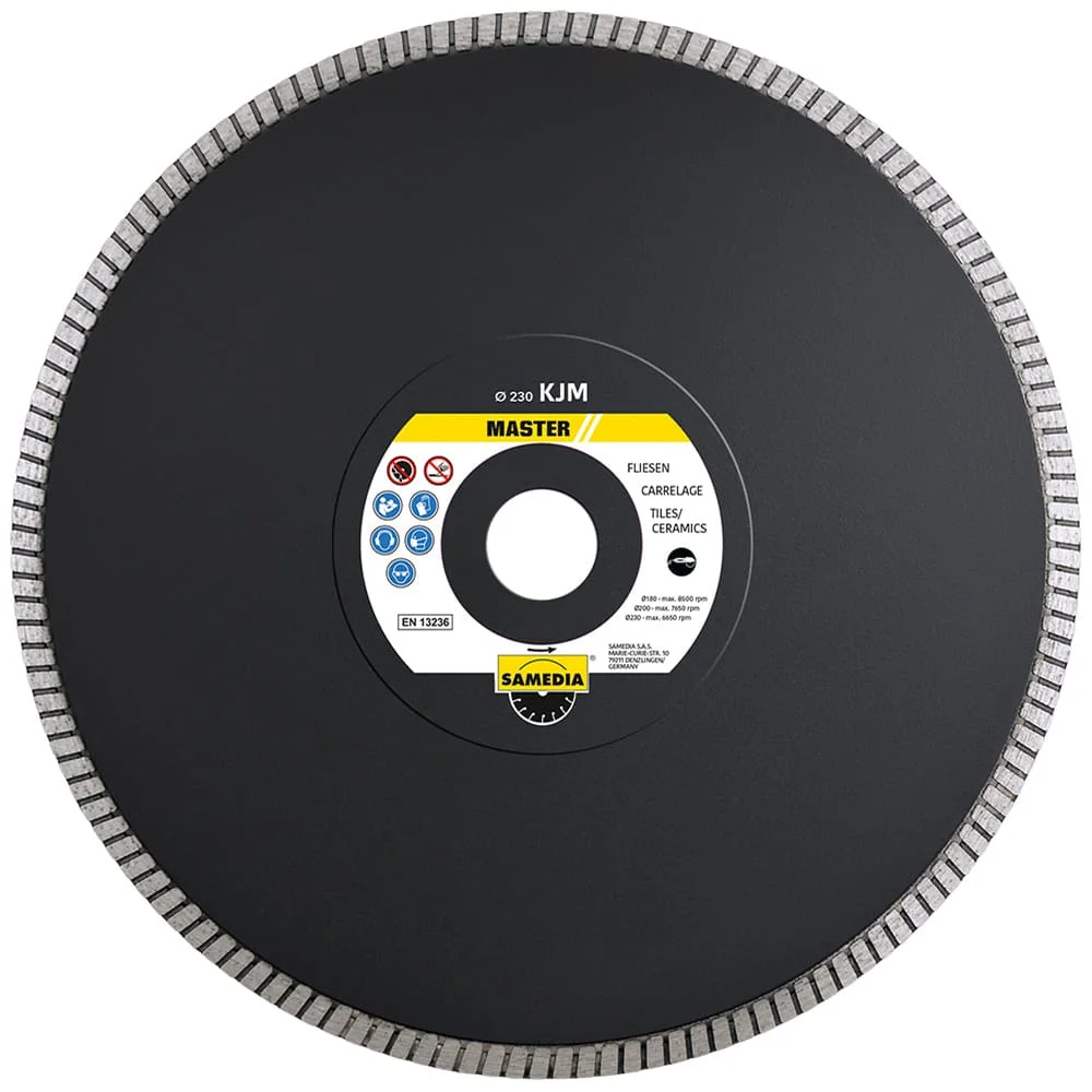 Samedia Diamond Blades for Tiles, Porcelain Stoneware and Ceramics, image 4 of 8