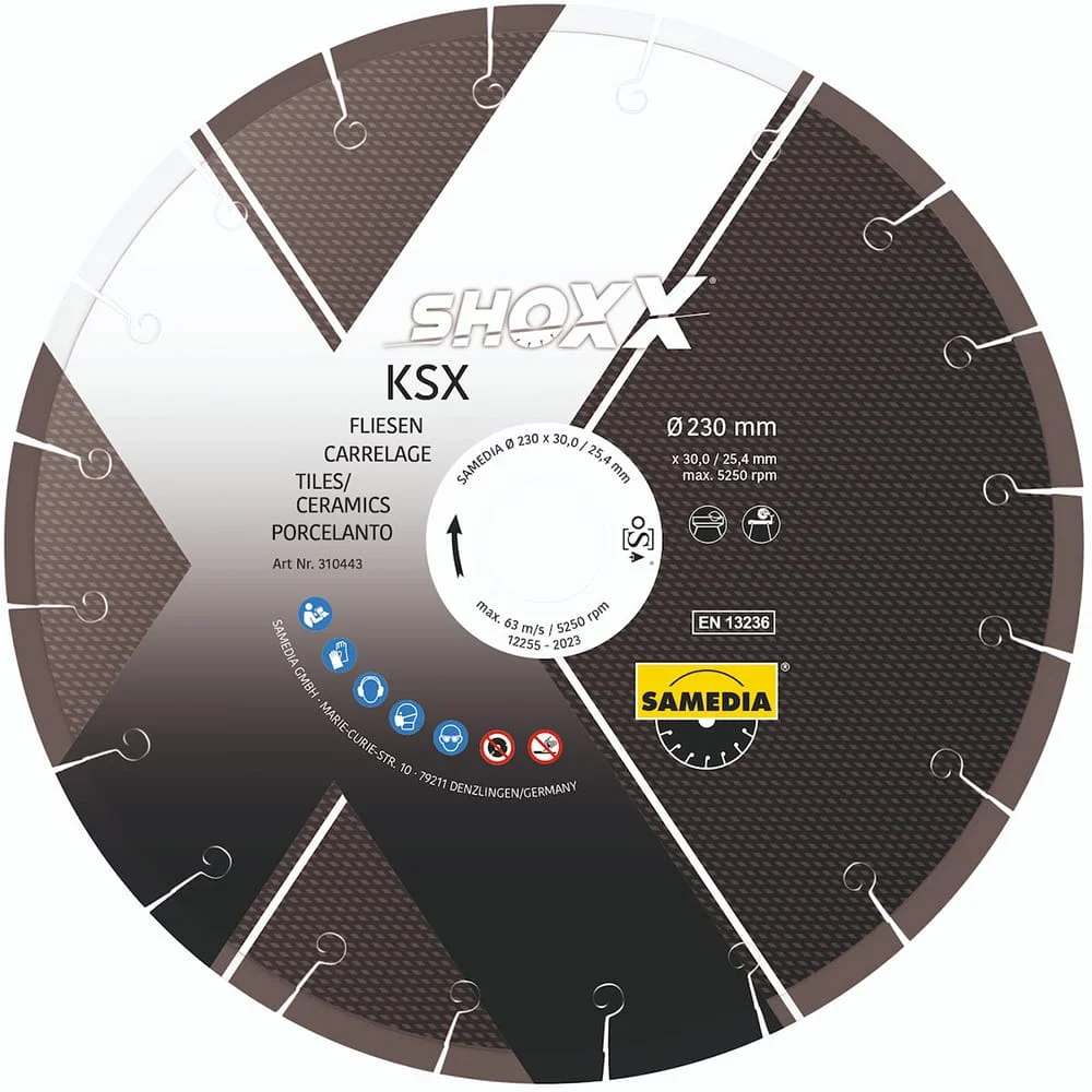 Samedia Diamond Blades for Tiles, Porcelain Stoneware and Ceramics, image 6 of 8