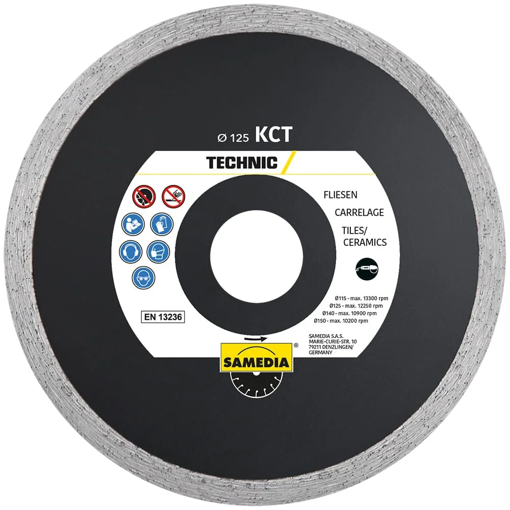 Samedia Diamond Blades for Tiles, Porcelain Stoneware and Ceramics, image 8 of 8